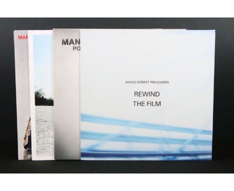Vinyl - 4 Manic Street Preachers LP’s including: Rewind The Film (Columbia – 888834745291, EU 2013) Sealed, Postcards From A 