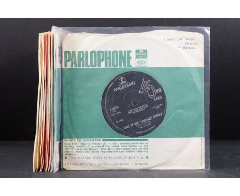 Vinyl - 13 original UK 1st pressing Mod 7” singles to include: The Action x 3 (R 5354, R 5474, R 5572), The Quotations ( CBS 