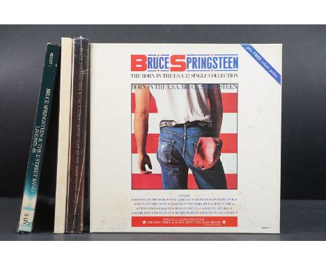 Vinyl / Box Set - 4 Bruce Springsteen box sets to include: Live At The Main Point 1975 (Let Them Eat Vinyl – LETV035LP, UK 20