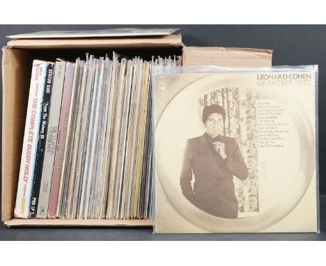 Vinyl – Over 70 Rock &amp; Pop LPs and 4 box sets to include The Beach Boys, The Stills Young Band, Leonard Cohen x 2, Creede