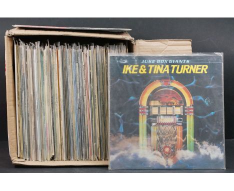 Vinyl – Over 80 Soul / Funk / Disco LPs to include Ike &amp; Tina Turner, Sly &amp; The Family Stone, The Checkmates Ltd, Lin