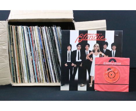 Vinyl - Approx 70 mainly rock &amp; pop LPs to include Pink Floyd, Deep Purple, Blondie, The Who, Jimi Hendrix, Cream, Marvin