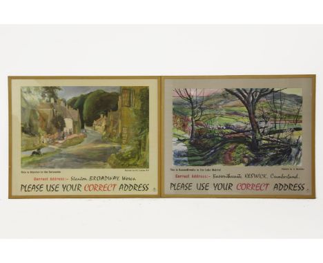 Two 1960's GPO educational posters, after A. Rossiter, and R.O. Dunlop, 72 x 91cm