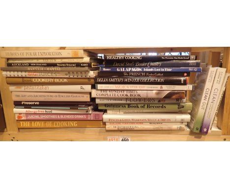 Shelf of mixed books. Not available for in-house P&amp;P, contact Paul O'Hea at Mailboxes on 01925 659133 