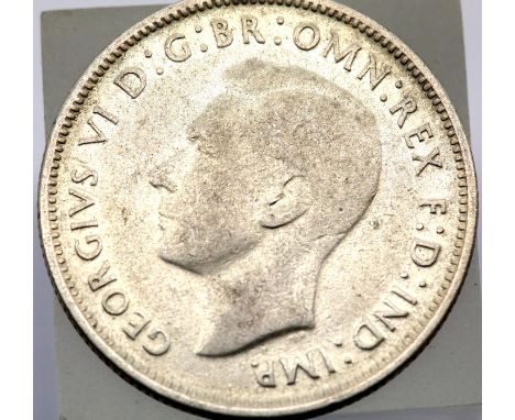 1947 - Australian Silver Florin. P&amp;P Group 1 (£14+VAT for the first lot and £1+VAT for subsequent lots) 