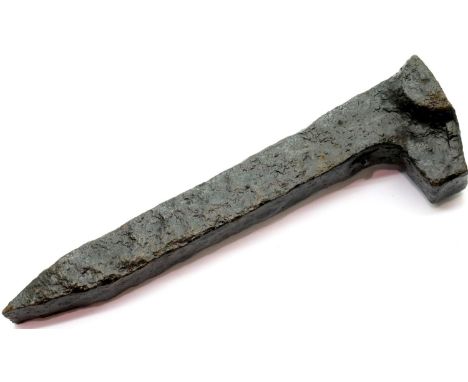 WWII Burma Railway Spike From The Death Railway. Stamped S.R for Siam Railways. P&amp;P Group 2 (£18+VAT for the first lot an