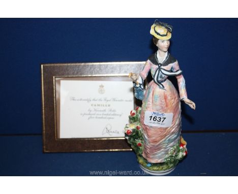 A Royal Worcester figure 'Camille'.