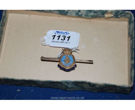 An enamel Badge "HMS Ark Royal"
