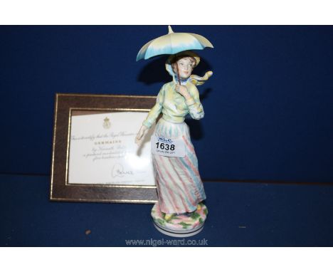 A Royal Worcester figure 'Germaine'.