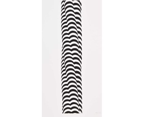 ARR Peter Schmidt (German 1931-1980) Cycloid VI, 1966, signed and numbered 40/60 lower right, screenprint, 76.5 x 51 cm (SH)C