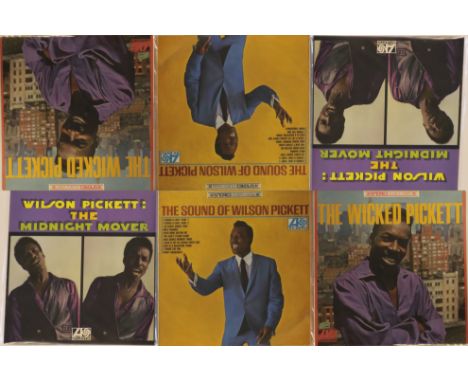 WILSON PICKETT LPs - A fabulous set of 5 x LPs from Wilson Pickett giving a fantastic overview of his many talents! All the L