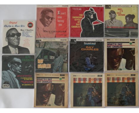 RAY CHARLES EPs - Very few names elicit such warmth as Ray Charles does! Here we have 11 x EPs showcasing some rarities and c