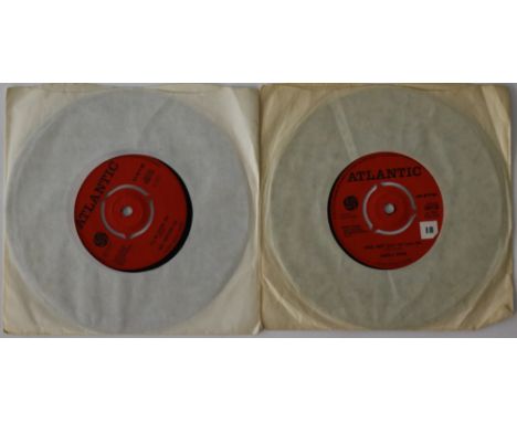 ATLANTIC 7" SINGLES - A fine collection of 2 x singles on red label Atlantic released in the UK in 1967. Artist/titles includ