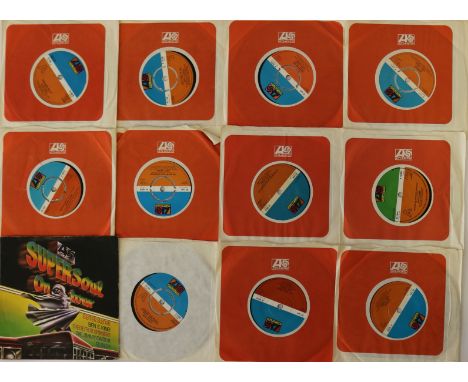 ATLANTIC UK '10000' SERIES 7" SINGLES - An alluring set of 11 x 7" singles, all on Atlantic and in company sleeves and with o