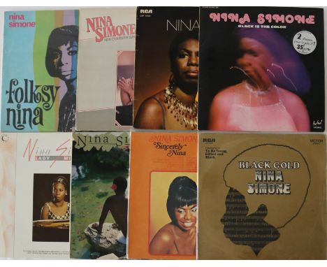 NINA SIMONE & ROBERTA FLACK - great pack of 13 LPs from these 2 golden girls of Soul to include 9 from Nina and 4 from Robert