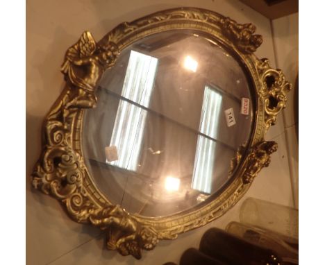 Vintage gesso mirror