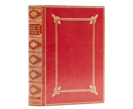 Hawking &amp; Hunting.- Turberville (George) The Booke of Falconrie or Hawking, second edition, issue with catchword "of" on 