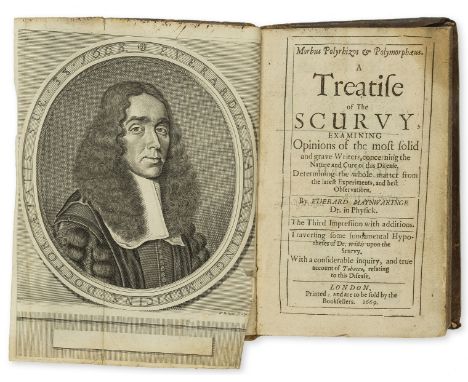 Scurvy &amp; tobacco.- Maynwaringe (Everard) Morbus polyrhizos &amp; polymorphaeus. A Treatise of The Scurvy, third edition, 