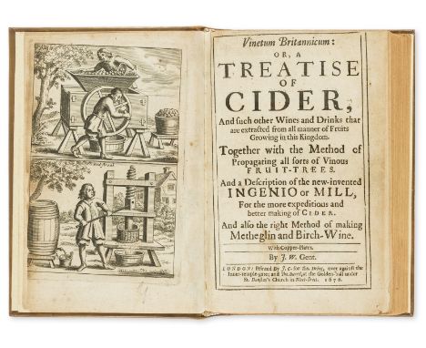 Drink.- Worlidge (John) Vinetum Britannicum: or, A Treatise of Cider, and such other Wines and Drinks that are extracted from