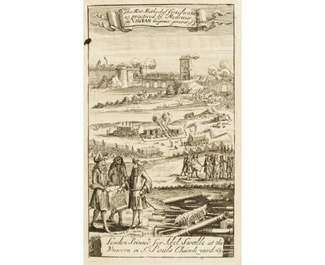 Vauban (Sebastien Le Prestre) The New Method of Fortification, first English edition, additional engraved title, 30 folding e