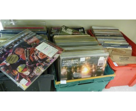 1960s/70s/80s classical, easy listening and pop vinyl records: to include M C Hammer          RAM