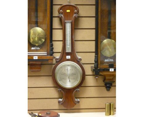 Wall hanging balloon barometer