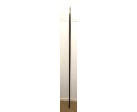 Victorian British 1868 pattern cavalry lance made by Enfield and dated 1887. Overall length of lance - length of spearhead