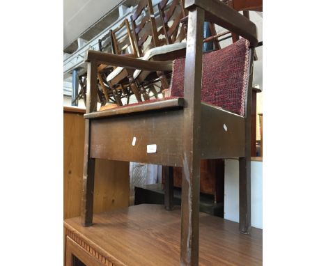 A COMMODE CHAIR