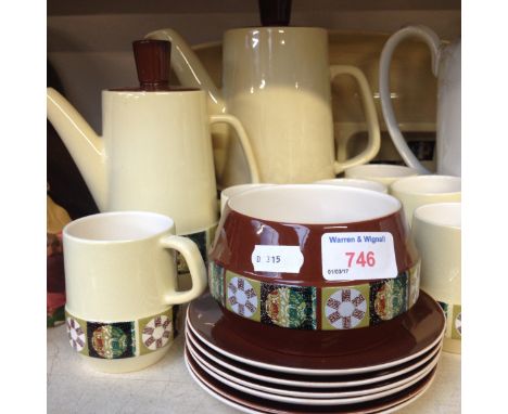 CARLTONWARE COFFEE SET   L