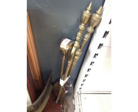 BRASS FIRE TOOLS     R