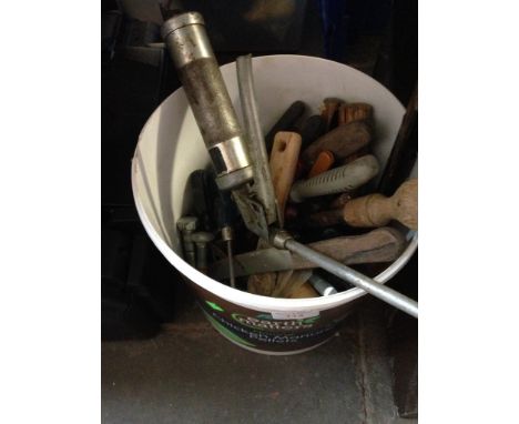 BUCKET OF TOOLS