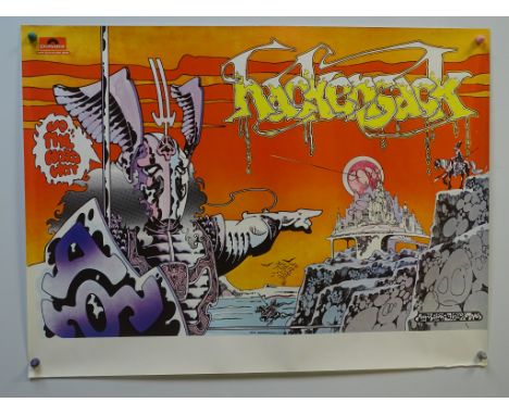 HACKENSACK Lot x 2 )1974) - 2 x Polydor promotional posters for the HACKENSACK album UP THE HARDWAY (1974) &amp; the compleme