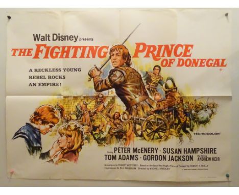 FIGHTING PRINCE OF DONEGAL (1966) - UK Quad Film Poster - 30" x 40" (76 x 101.5 cm) - Folded (as issued) - Very Fine plus