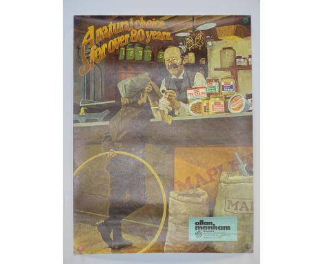 1970's PROG ROCK/ALTERNATIVE MUSIC POSTER COLLECTION Lot x 3 to include - TONTO: IT'S ABOUT TIME (1974) / ALLAN MANHAM / FOLK
