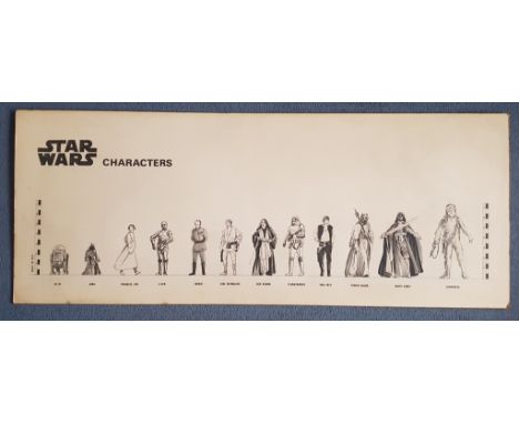 STAR WARS: (1970's) - Star Wars Poster/Memorabilia - This poster has come from the personal archive of special effects design