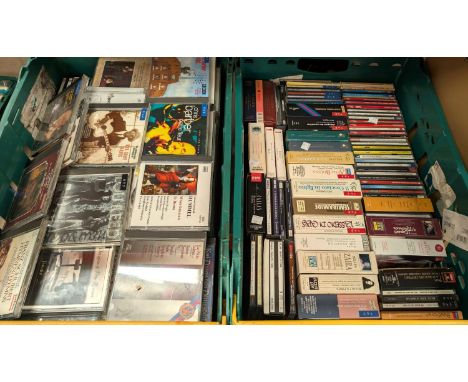A collection of classical CD box sets