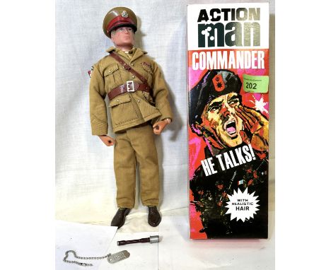 Hasbro/Palitoy Commemorative Action Man Commander 'He Talks' in box.