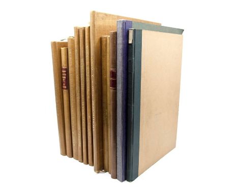 Architectural Interest. Collection of books, comprising: four Batsford publications by Tunstall Small &amp; Christopher Woodb