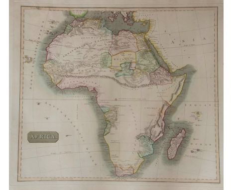 Thomson, John. [A New General Atlas, c.1817]. Featuring 64 sheets of hand-coloured, copper-engraved maps:&nbsp;Hydrographical