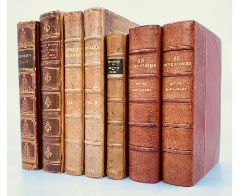 Miscellaneous collection of books, to include Observations and Reflections Made in the Course of a Journey through France, It