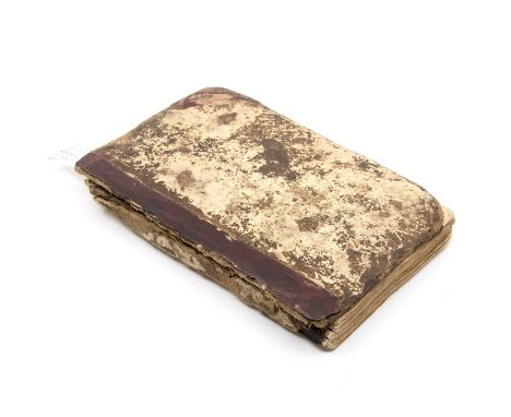 Commonplace book, 1820s, belonging to John Woolley Junior of Ripley, Derbyshire. Notes relating to coal, steam, engineering, 
