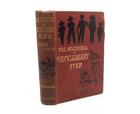 Twain, Mark. The Adventures of Huckleberry Finn, first UK edition (precedes first US edition), London: Chatto &amp; Windus, 1