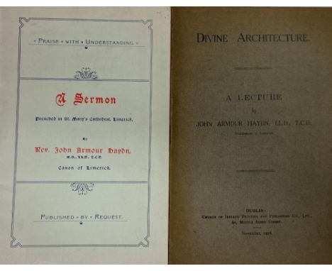 Limerick Printing

Haydn  (John Armour), Archdeacon of Limerick. Praise with Understanding. A Sermon preached in St. Mary's C