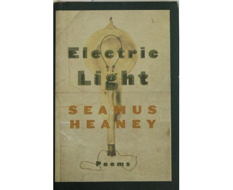 Heaney (Seamus) Electric Light, 8vo N.Y. (Farrar, Straus and Grouse) 2001, First American Edition, Signed and dated "Seamus H