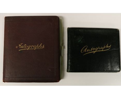 Co. Wexford Interest: Two Autograph albums of Co. Wexford interest, the first belonging to Alice Ryan, West Gate, Wexford, c.