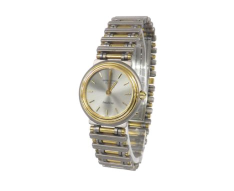 Raymond Weil Amadeus bicolour lady's bracelet watch, ref. 8082, quartz, 24mm (60RXB7) - Condition Report: - Movement - requir