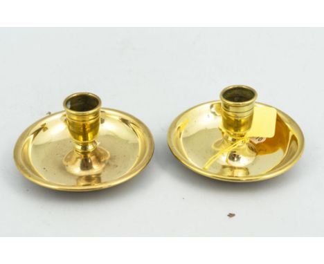 Arts and Crafts copper chamber stick and metalware.