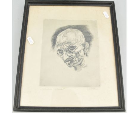 George Baxter, Tarantella Dance, print, and other prints including Ghandi, (quantity).