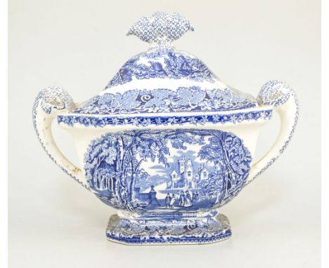 Royal Worcester "Evesham" ware tureens, Susie Cooper part service, printware and other crockery, (6 boxes).