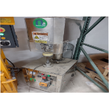 (Located in Evart, MI) N2 Pack Foot Pedal Actuacted Single Can Seamer